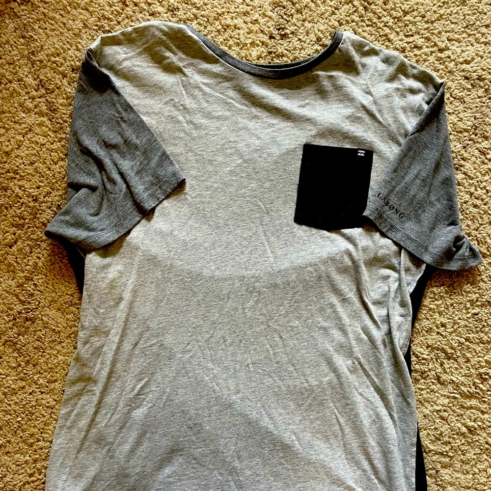 Billabong shortsleeved pocket tee shirt, no stains or tears.